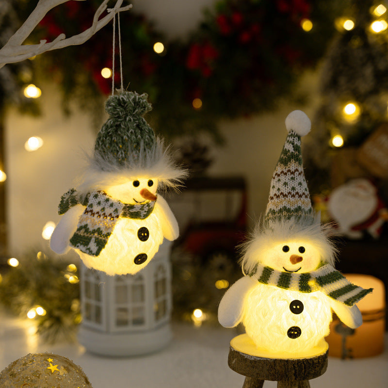 Illuminated Snowman Figure Stornfield