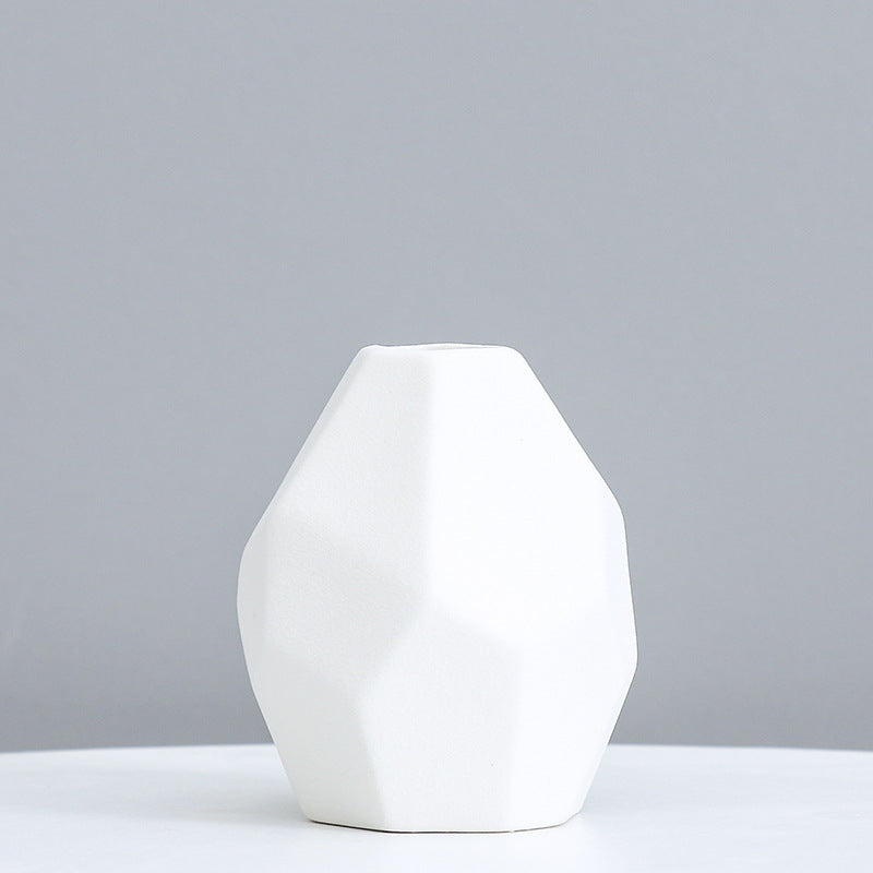 Geometric Decorative Ceramic Vase Stornfeild