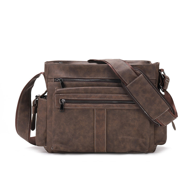 Shoulder bag with multiple compartments Stornfield
