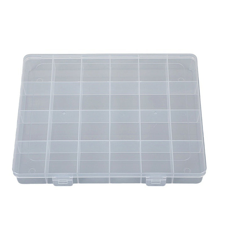 Multi-Divided Clear Craft Storage Organizer Stornfield