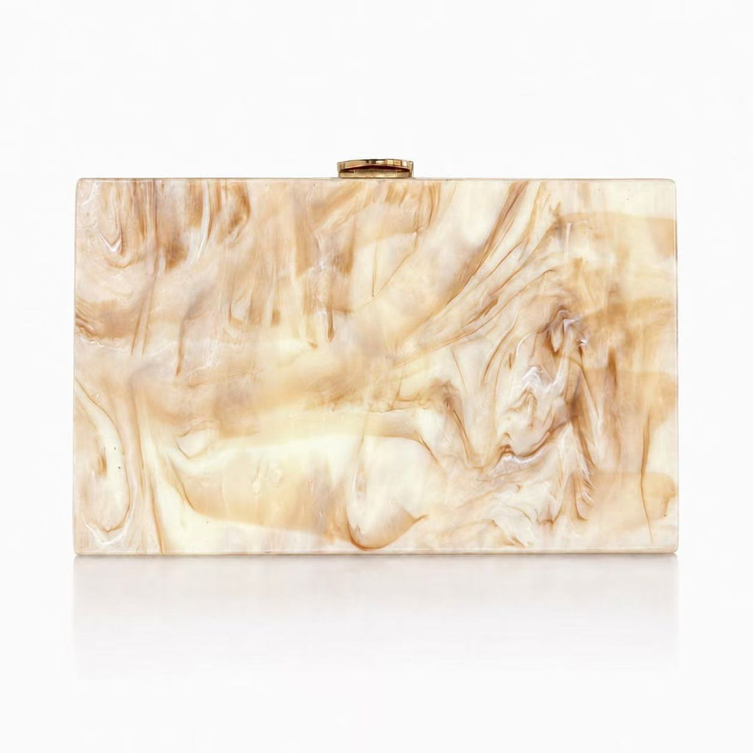 Artistic Acrylic Evening Clutch