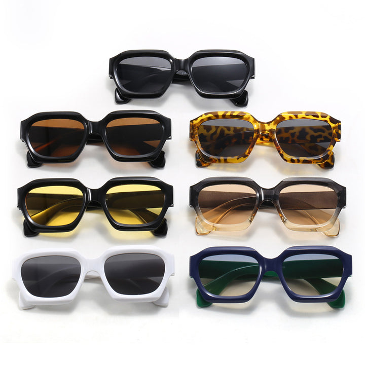 Women's fashionable geometric oversized sunglasses Stornfield