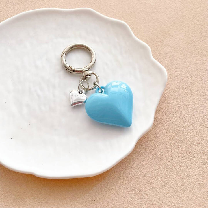 Heart-Shaped Charm Keychain Stornfield
