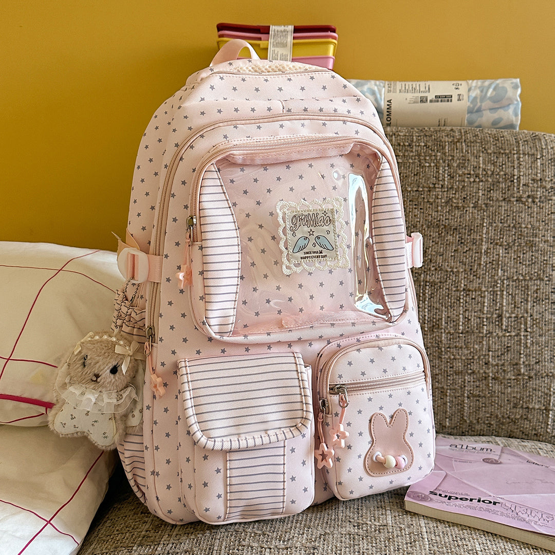 Playful Bunny Ear School Backpack Stornfield