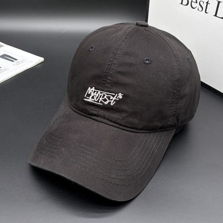 Men's Casual Stitch-Embellished Baseball Cap Stornfield