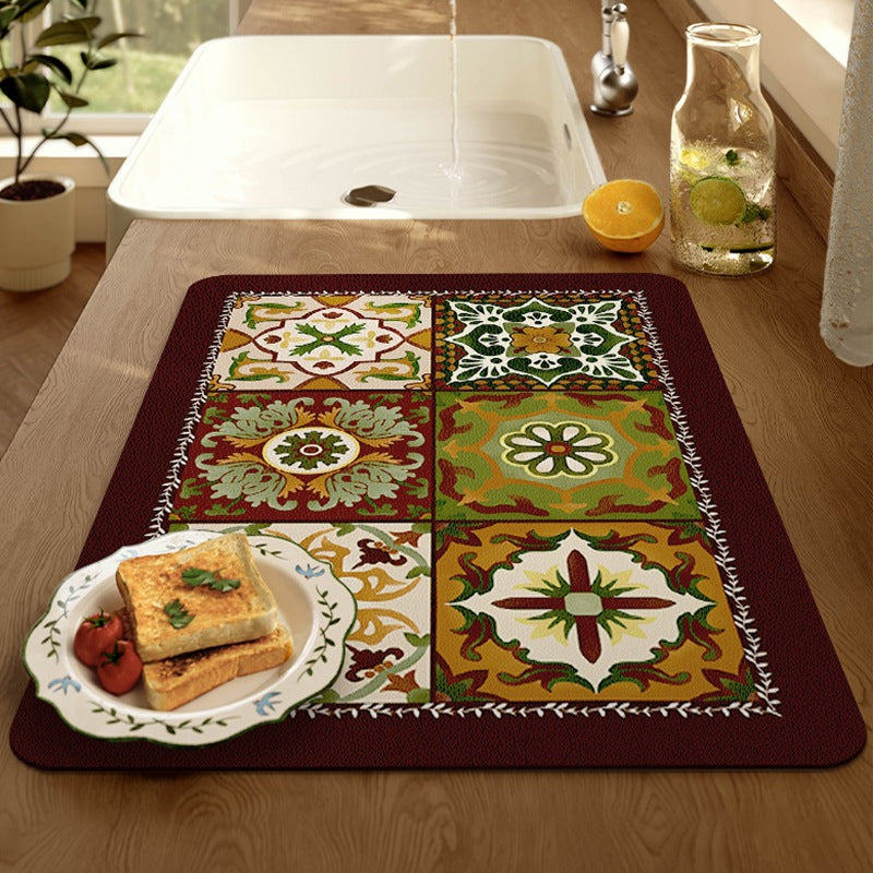 Decorative Kitchen Sink Mat