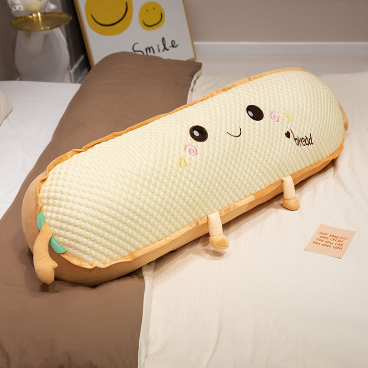 Plush Sandwich Cushion with Sweet Design Stornfield