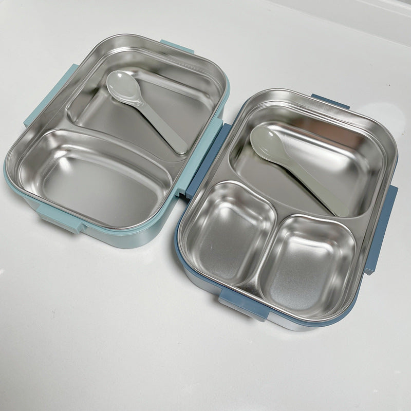 Multi-Compartment Microwave-Safe Lunch Box