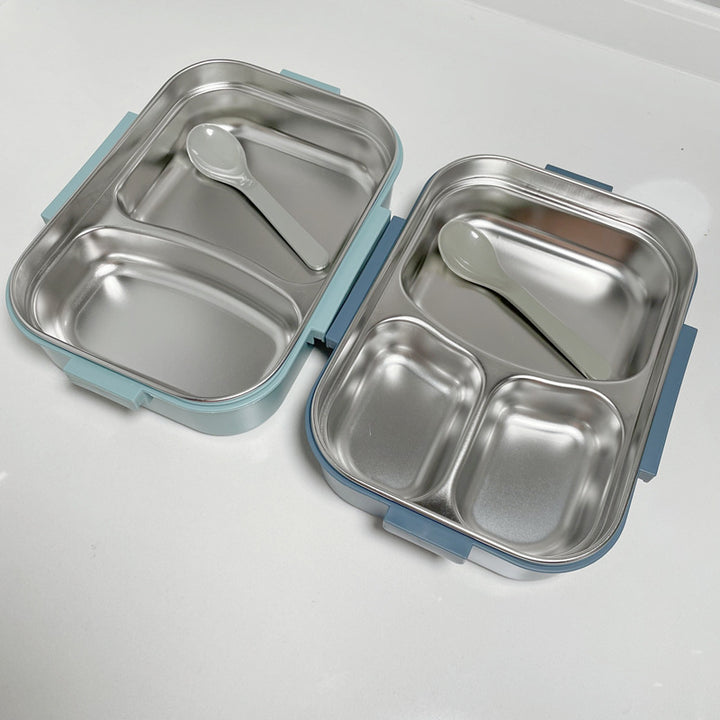 Multi-Compartment Microwave-Safe Lunch Box