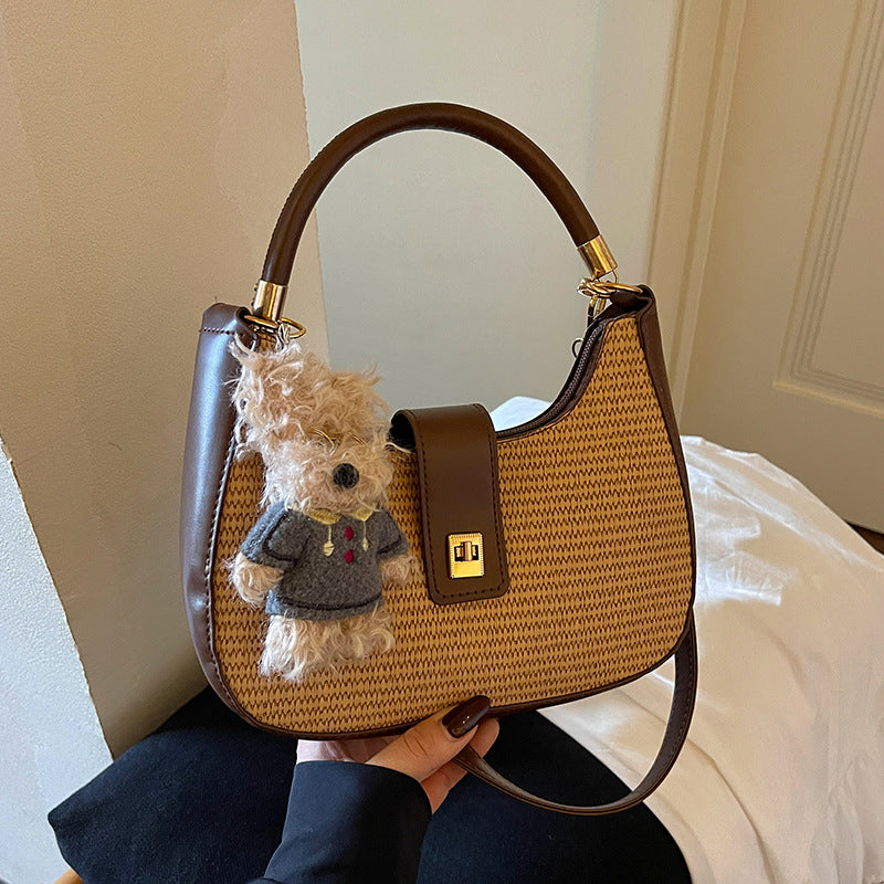 Woven Shoulder Bag