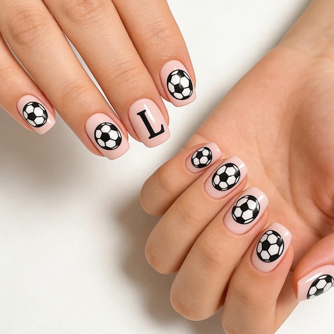 Creative Nail Art with Football Motif Stornfield
