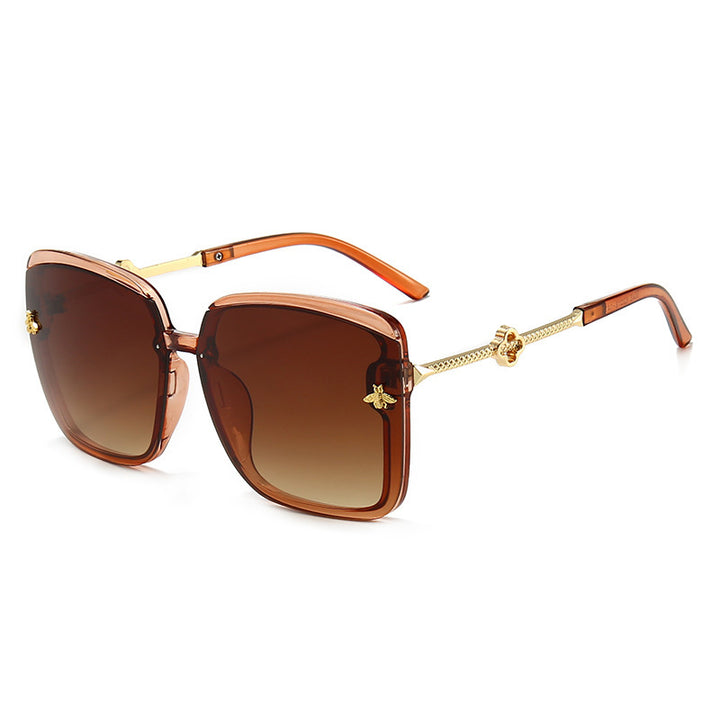 Luxe Oversized Square Frame Sunglasses Stornfield