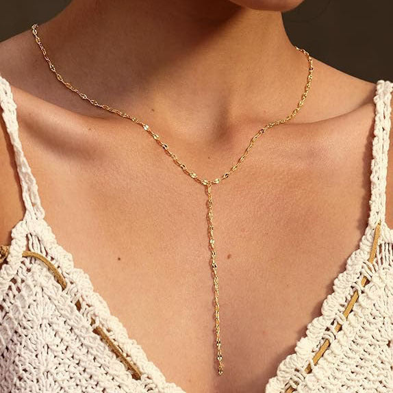 Y-Chain Lariat Necklace Stornfield