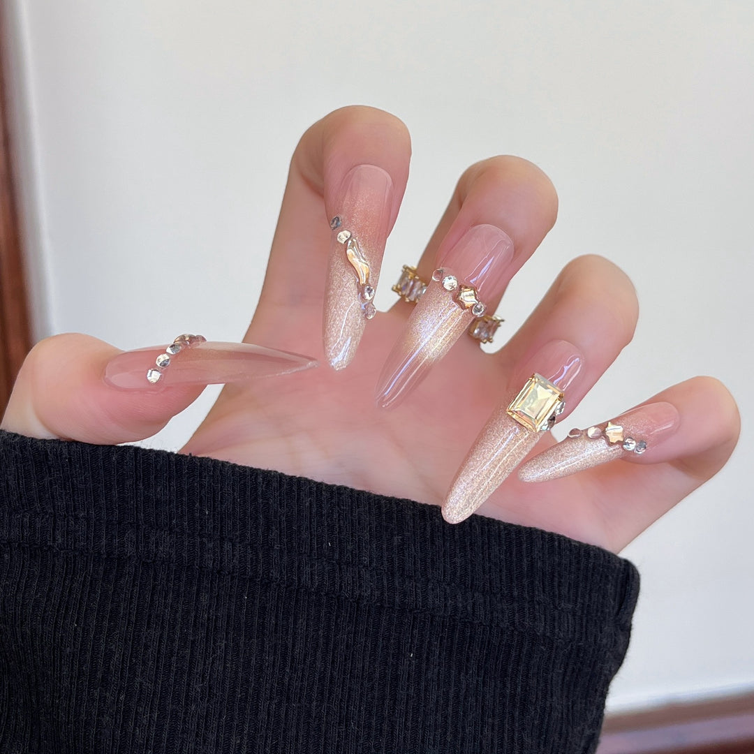Glamorous Stiletto Press-On Nail Extensions Stornfield