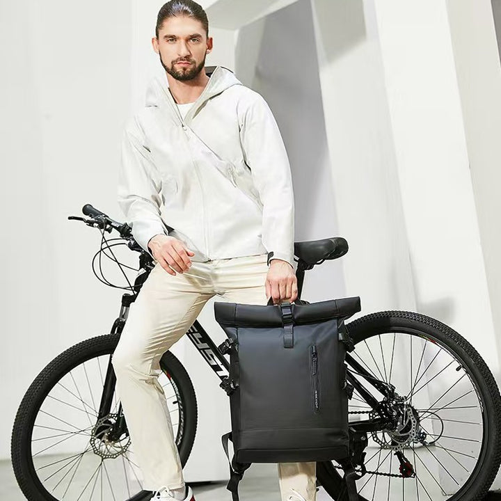 Waterproof Roll-Top Backpack