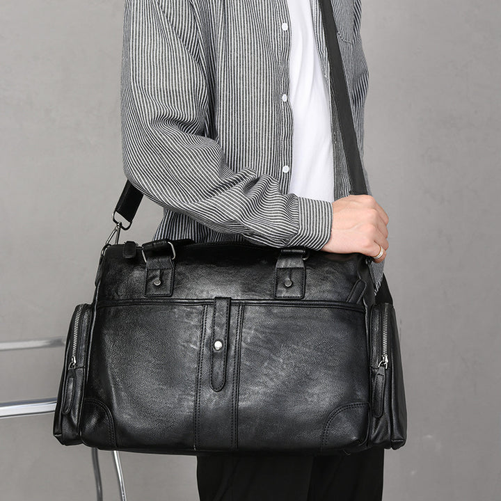 Premium Leather Briefcase Stornfield