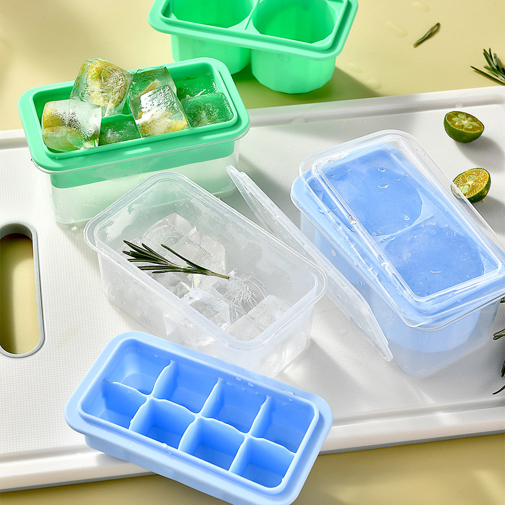 Silicone Ice Cube Tray with Practical Lid Stornfield