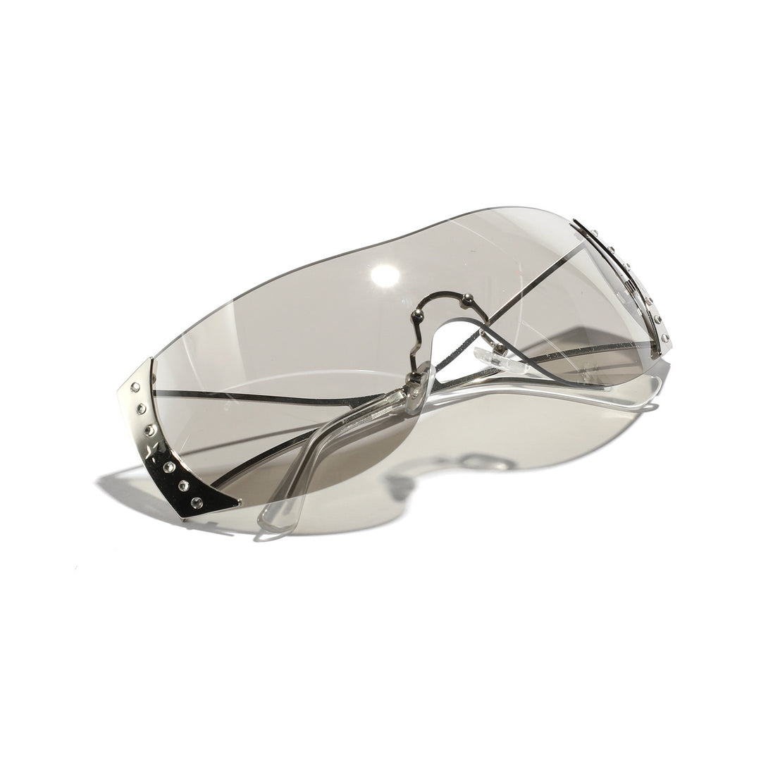 Women futuristic sunglasses with stylish frame and high-grade UV protection Stornfield