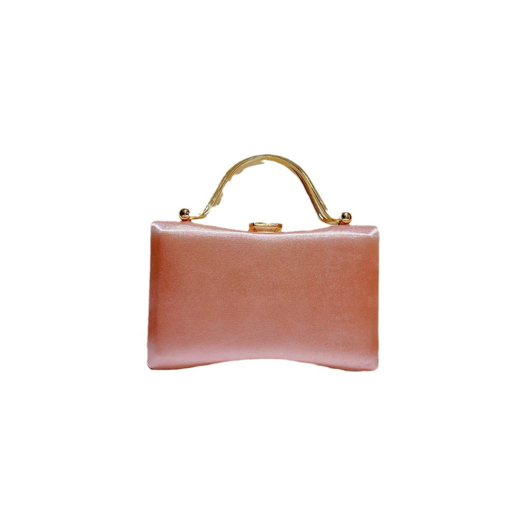 Vintage Satin Evening Handbag