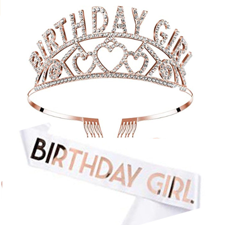 Ladies Glittering Birthday Crown Stornfield