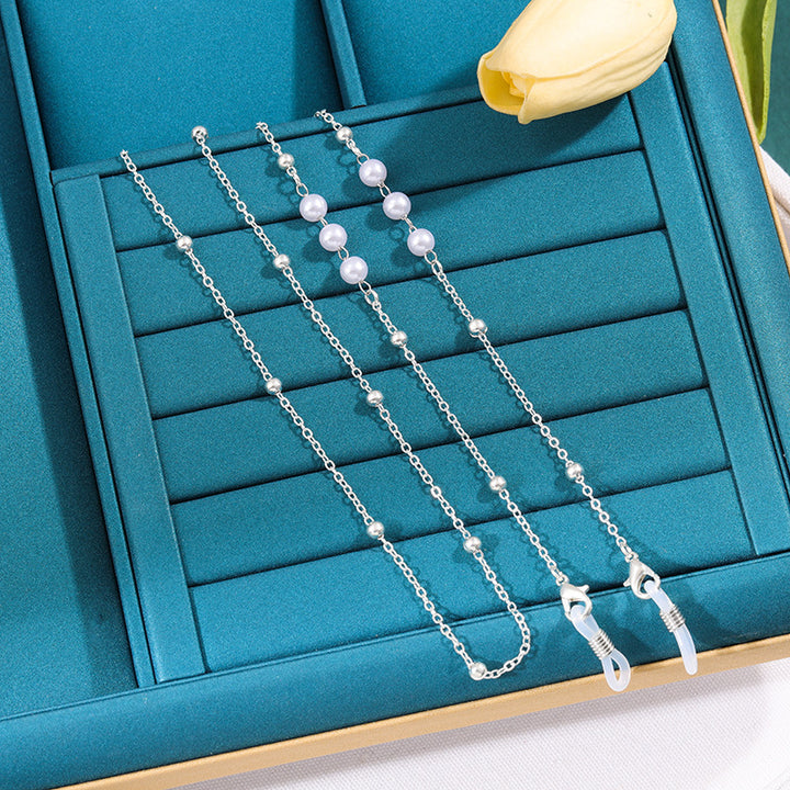 Elegant Pearl Eyewear Holder Chain Stornfield
