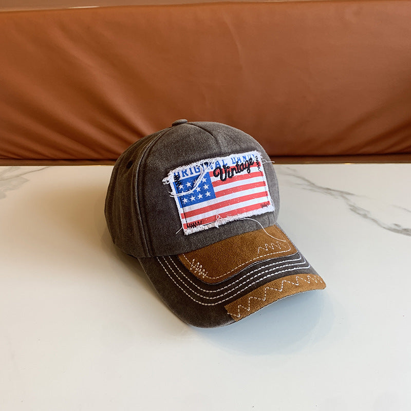 Women's Vintage-Inspired Distressed Baseball Cap Stornfield