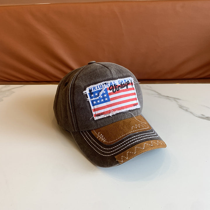 Women's Vintage-Inspired Distressed Baseball Cap Stornfield