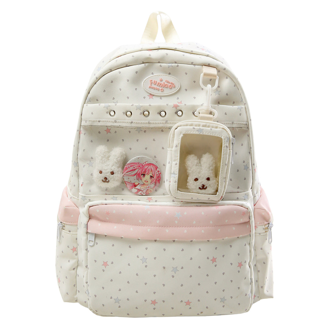 Transparent Pocketed Character Backpack Stornfield