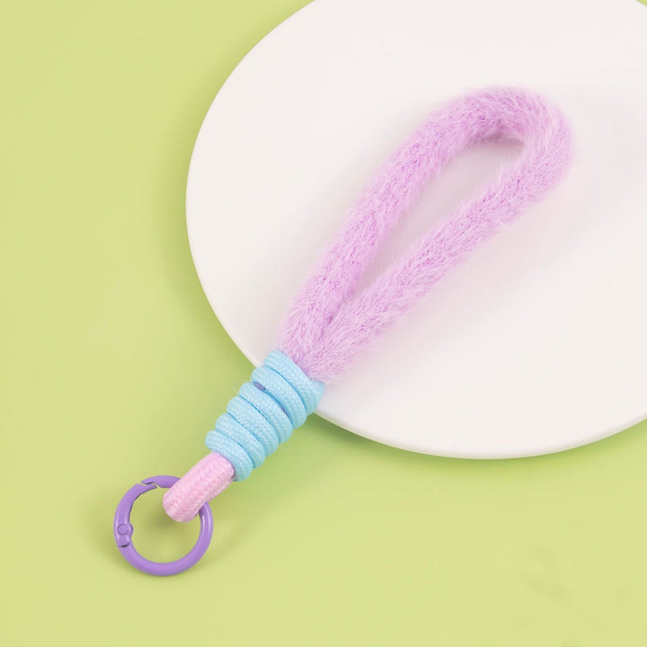Soft Fuzzy Textured Keychain Stornfield