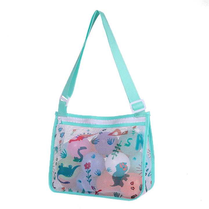 Versatile Beach Bag In Airy Mesh Design Stornfield