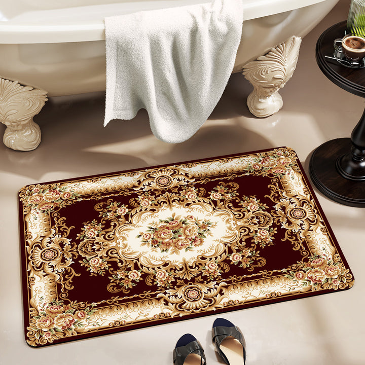 Luxurious Vintage-Inspired Bath Mat Stornfield
