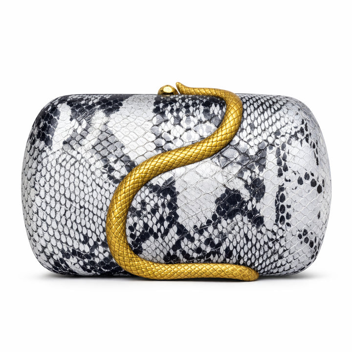 Structured Chain Handle Handbag