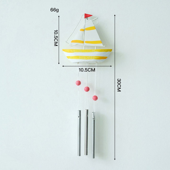 Nautical-Themed Hanging Wind Chime