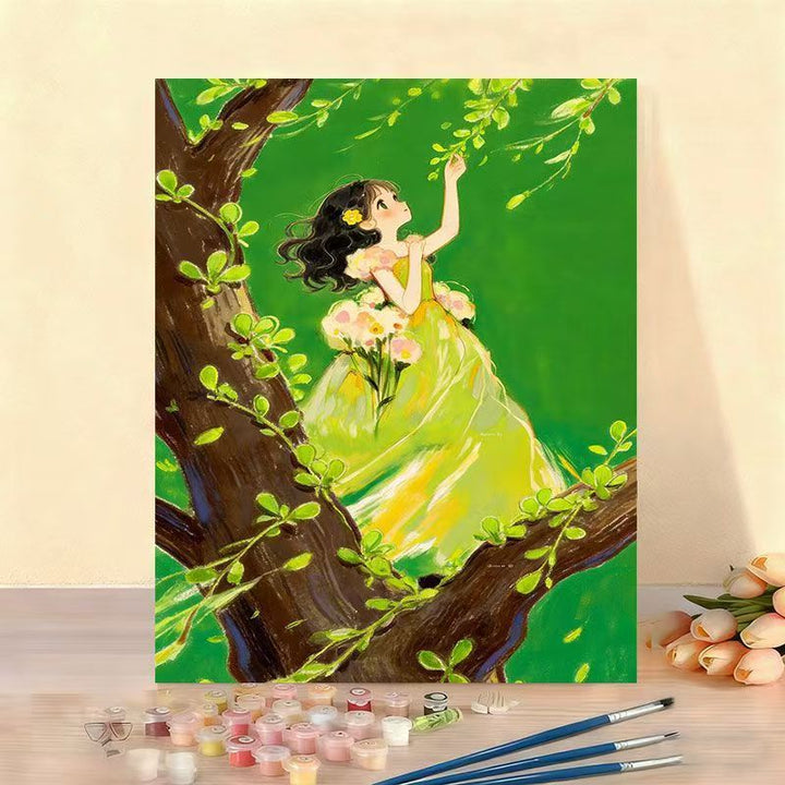 DIY Fairy Tale Canvas Painting Kit Stornfield