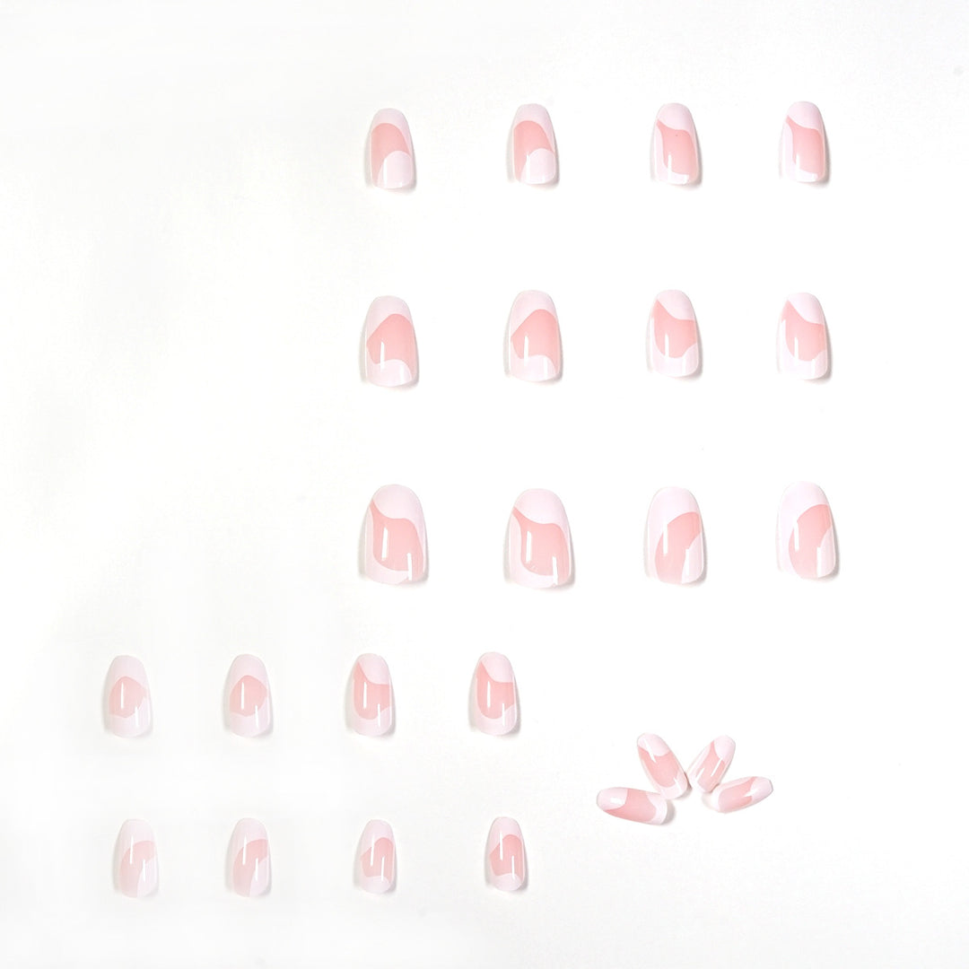 Artistic stiletto nails with elegant color structures Stornfield