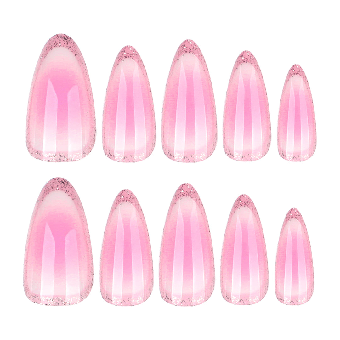 Artful Acrylic Nails with Gentle Ombre Design Stornfield