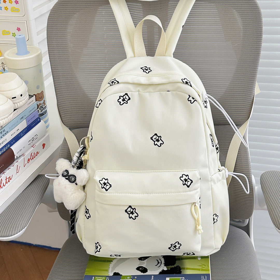 Stylish Embroidered Casual Backpack Stornfield 1791205607