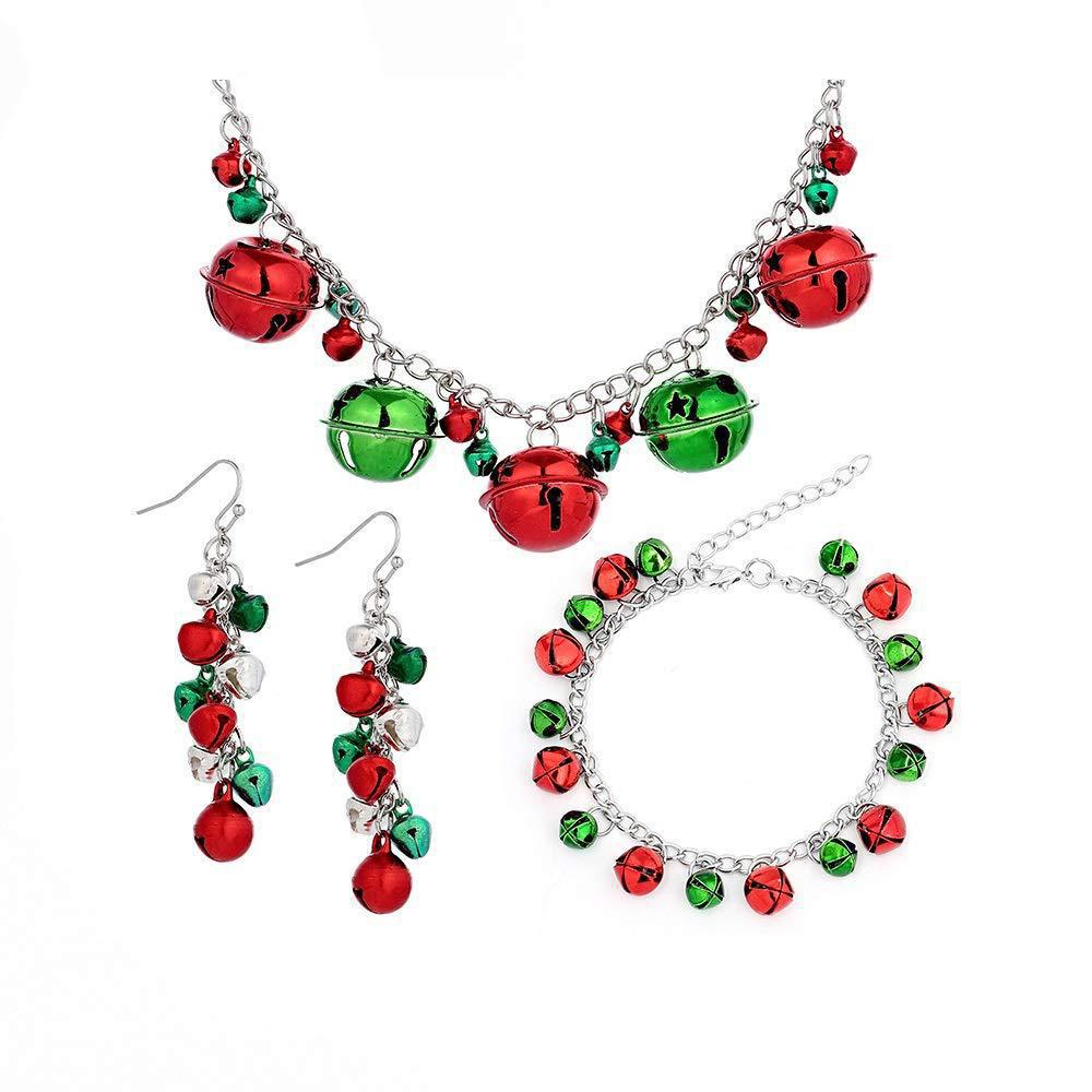 Festive Holiday Bell Jewelry Set Stornfield
