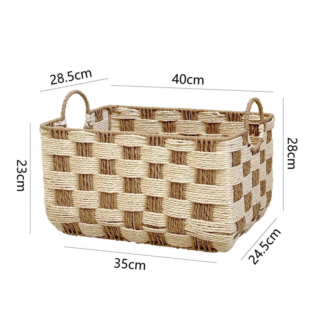 Storage basket with handles Stornfield