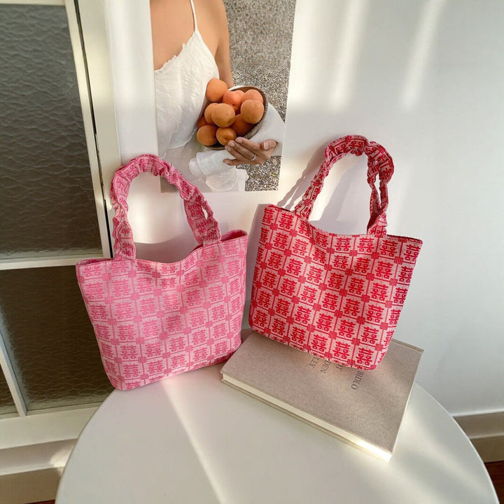 Structured Textured Tote