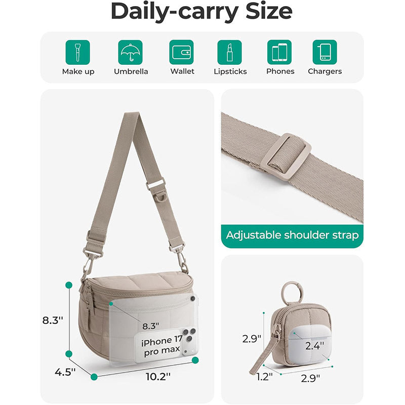 Fashionable Padded Shoulder Bag Stornfield
