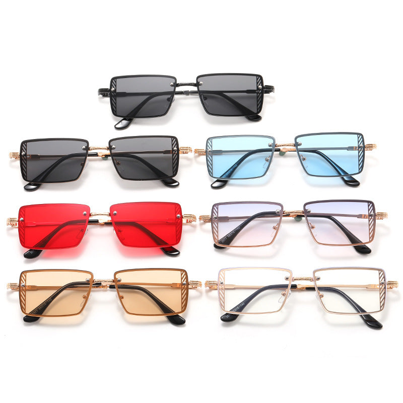 Ladies Elegant Square Sunglasses with Refined Frame Accents Stornfield