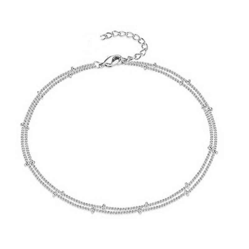 Elegant Double Chain Anklet Stornfield