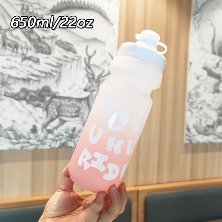 Women's sporty water bottle with flexible leak protection technology Stornfield