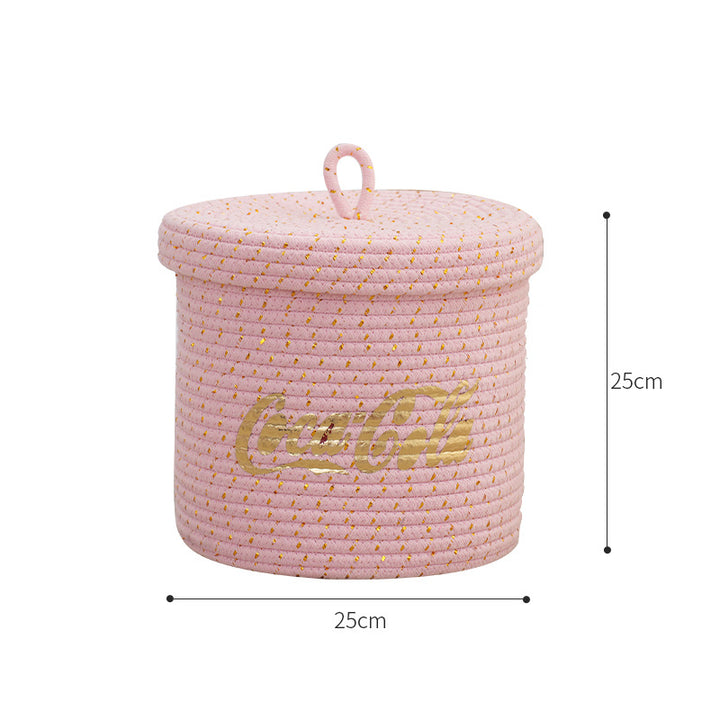 Decorative storage basket Stornfield