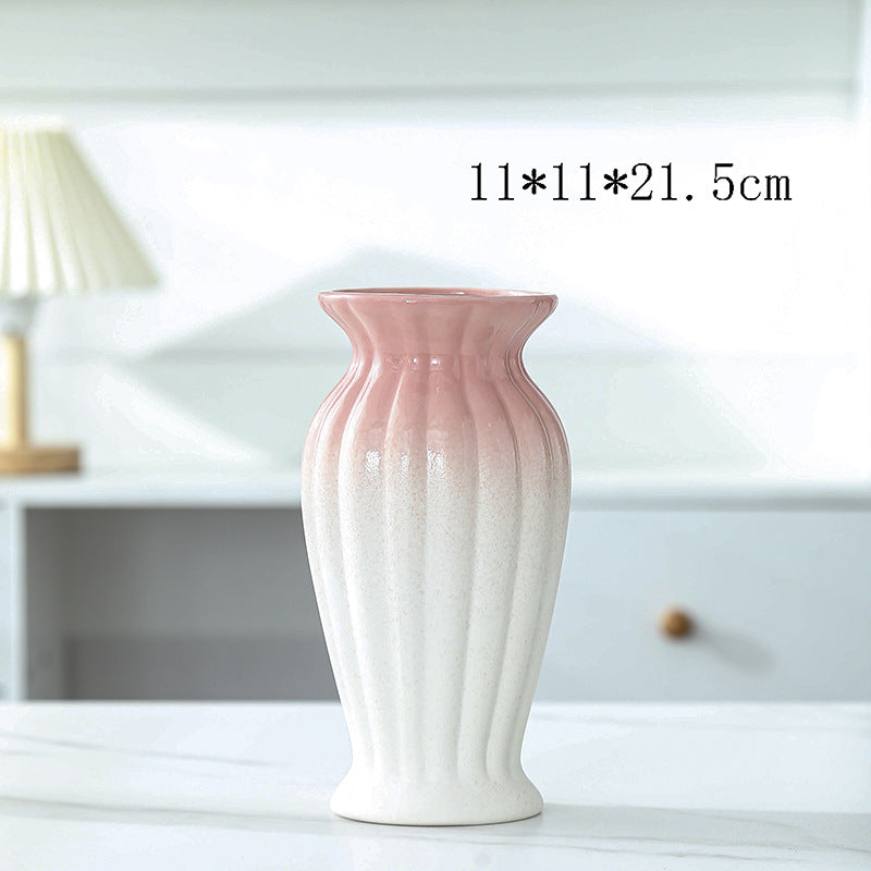 Elegant Floral Design Ceramic Vase Stornfeild