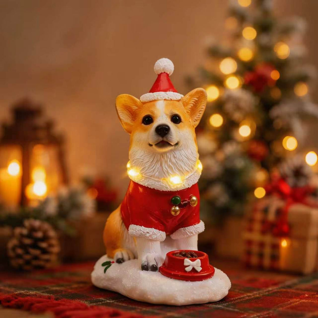 Decorative Christmas figure in dog design Stornfield