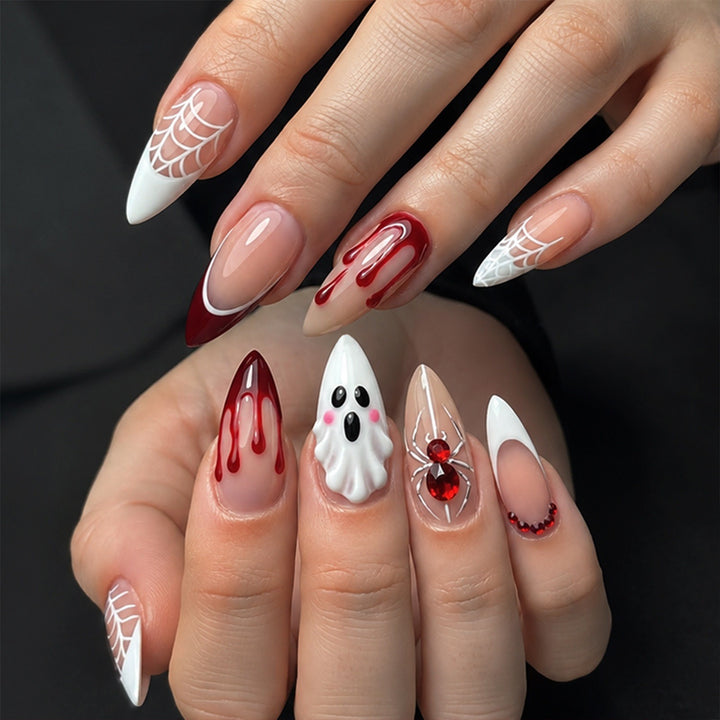Halloween inspired art nail set Stornfield