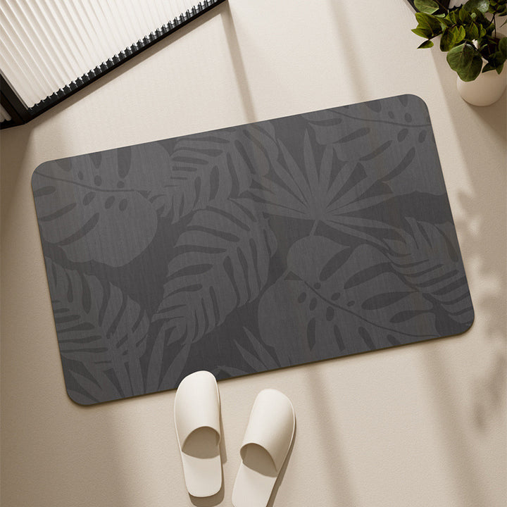 Soft Touch Nature-Themed Bath Mat