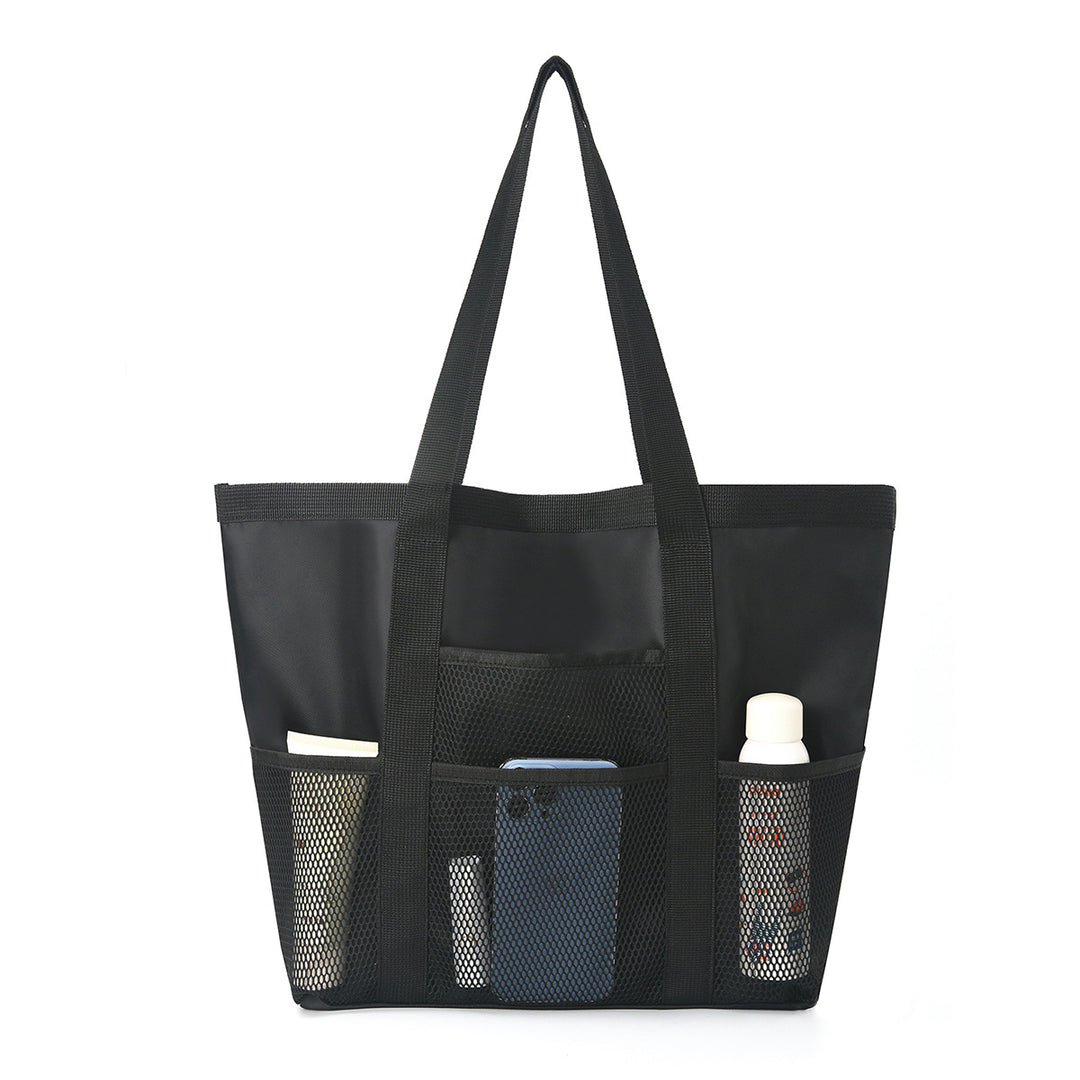 Padded shopping bag with side mesh pockets Stornfield